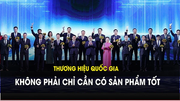 Thương hiệu quốc gia không phải chỉ cần có sản phẩm tốt