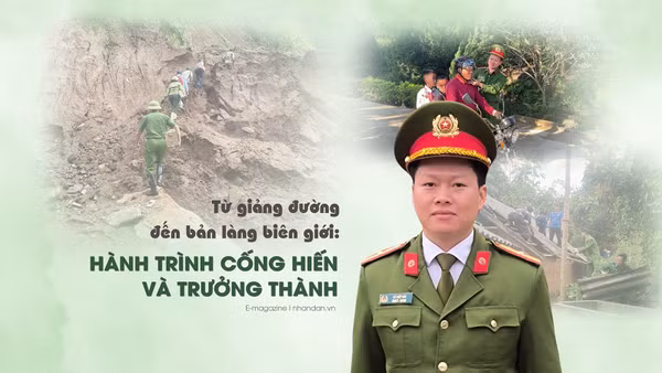 Từ giảng đường đến bản làng biên giới: Hành trình cống hiến và trưởng thành 