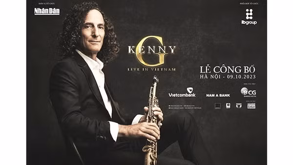 Huyền thoại saxophone Kenny G sang Việt Nam biểu diễn