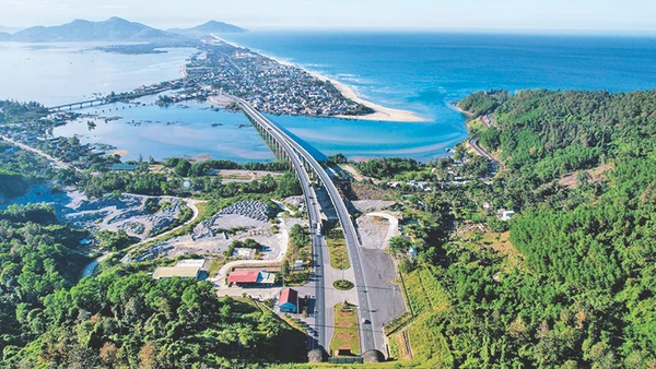 Hạng mục dự án mở rộng hầm đường bộ Hải Vân của Tập đoàn Đèo Cả.