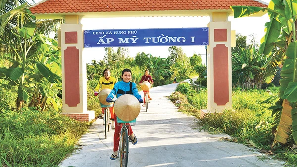 Các ấp vùng sâu ở huyện Phước Long ngày một thay da đổi thịt. Ảnh: TRỌNG DUY