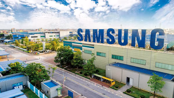 Toàn cảnh Nhà máy Samsung SEV tại Bắc Ninh.