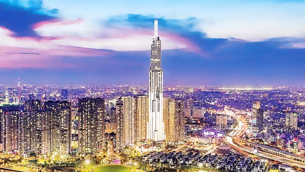 Khu đô thị hiện đại bên bờ sông Sài Gòn. Ảnh: THANH VŨ