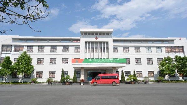 Bệnh viện Y học cổ truyền tỉnh Lào Cai được đầu tư hiện đại.