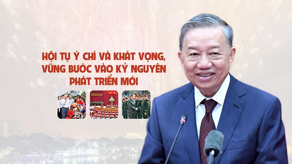 Hội tụ ý chí và khát vọng, vững bước vào kỷ nguyên phát triển mới