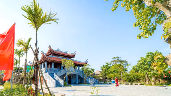 Nhà tưởng niệm Đại tướng Võ Nguyên Giáp ở làng An Xá, xã Lộc Thủy, huyện Lệ Thủy, tỉnh Quảng Bình.