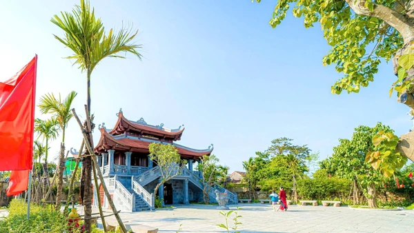 Nhà tưởng niệm Đại tướng Võ Nguyên Giáp ở làng An Xá, xã Lộc Thủy, huyện Lệ Thủy, tỉnh Quảng Bình.