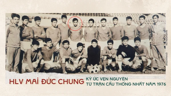 Đội bóng Tổng cục Đường sắt tham gia trận cầu thống nhất năm 1976