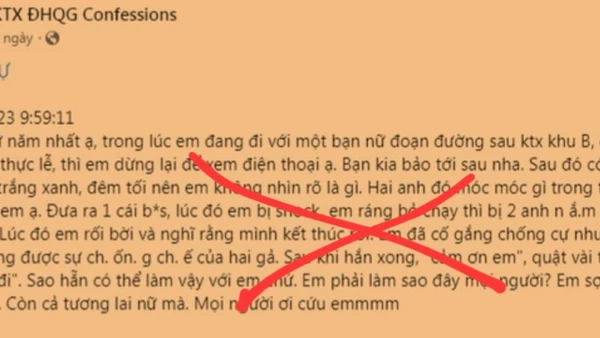 Thông tin không chính xác về vụ việc.