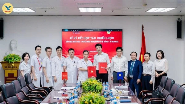 Lễ ký kết hợp tác chiến lược giữa Viện Huyết học-Truyền máu Trung ương và Hệ thống Y tế MEDLATEC mang đến nhiều lợi ích cho người bệnh.