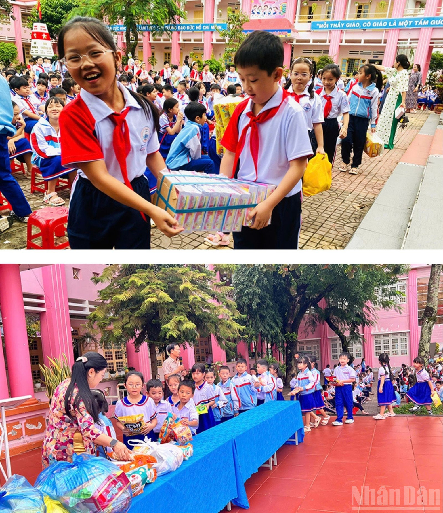 Kết nối yêu thương dưới ánh trăng rằm nơi miền biên viễn