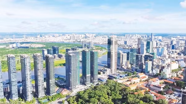 Trung tâm Tài chính quốc tế Việt Nam tại Thành phố Hồ Chí Minh được kỳ vọng là kênh dẫn vốn quan trọng (Ảnh TÙNG ANH)