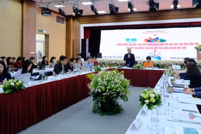 Không gian hội thảo.