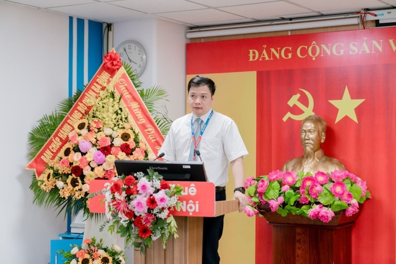 ThS.BSNT Đào Danh Vĩnh, Giám đốc Điều hành Trung tâm Chẩn đoán hình ảnh MEDLATEC trình bày tham luận tại Đại hội 4.jpg