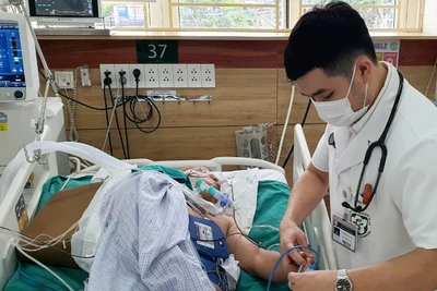 Bệnh nhân tiên lượng xấu. (Ảnh: BVCC)