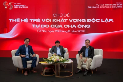 Tọa đàm là dịp để thế hệ trẻ lắng nghe ký ức lịch sử, soi chiếu bản thân và hành động vì tương lai đất nước.