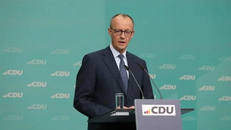 Tân Thủ tướng Đức Friedrich Merz. (Ảnh: THX/TTXVN)
