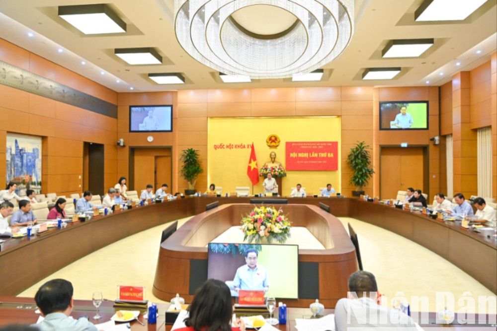 Quang cảnh Hội nghị tại Nhà Quốc hội. (Ảnh: DUY LINH) unnamed-5-9531.jpg