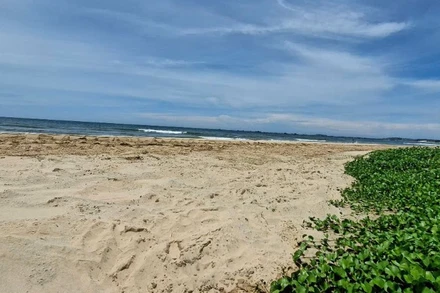 Vị trí nước thải ra biển.