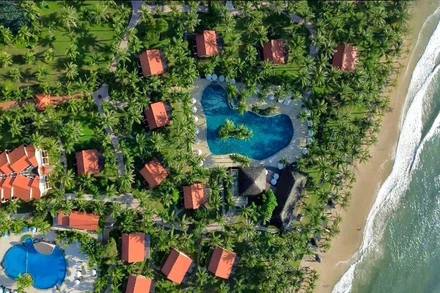 Không gian xanh tại các resort.