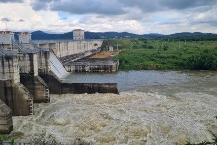 Mực nước của hồ Sông Lũy.