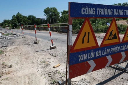 Dự án cải tạo, nâng cấp quốc lộ 28B chậm tiến độ.