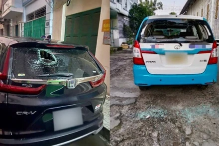 Hiện trường vụ việc.