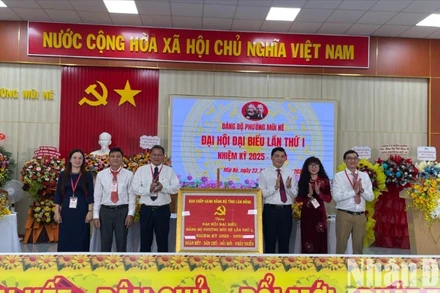 Đại hội Đảng bộ phường Mũi Né.