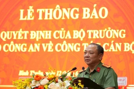 Đại tá Lê Quang Nhân làm Giám đốc Công an tỉnh Bình Định.