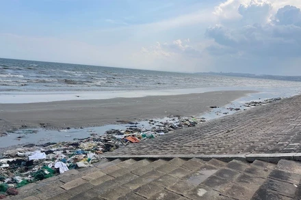 Bãi biển Hàm Tiến.