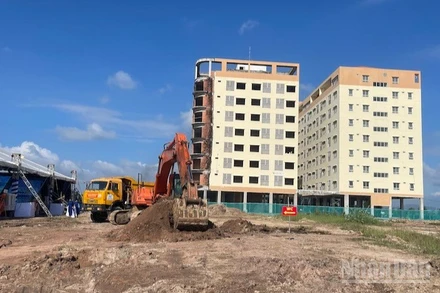 Dự án nhà ở cho công nhân ở Khu công nghiệp Hàm Kiệm II.