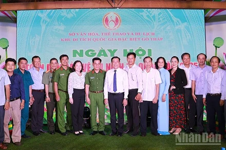 Đại biểu tham dự Ngày hội Toàn dân bảo vệ an ninh Tổ quốc năm 2025.