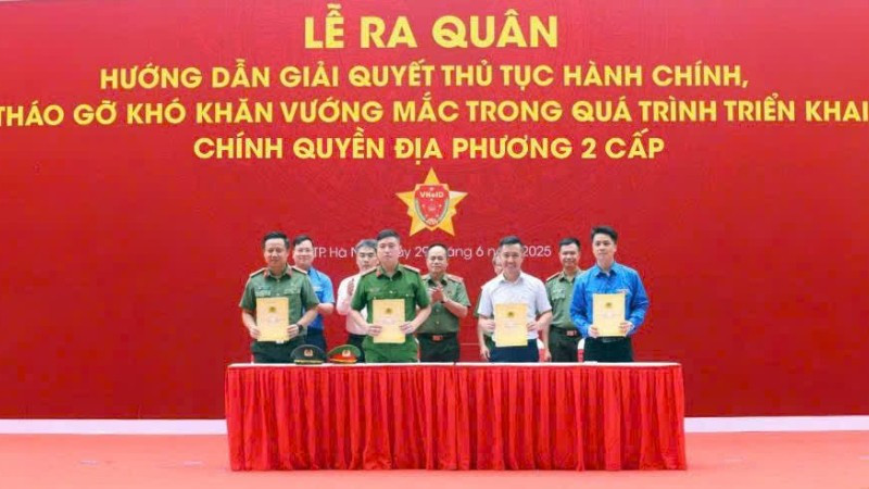 Cam kết thể hiện quyết tâm của Thủ đô Hà Nội trong bảo đảm hoạt động phục vụ người dân, doanh nghiệp thông suốt, hiệu quả.