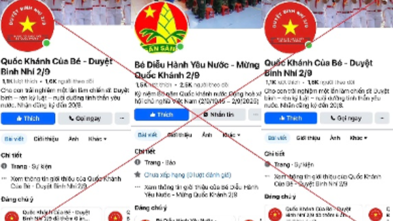 Cảnh báo các trang có dấu hiệu lừa đảo.
