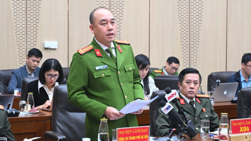 Đại tá Nguyễn Đức Long, Phó Giám đốc Công an thành phố Hà Nội, thông tin về vụ án liên quan tiền số AntEx của Shark Bình.