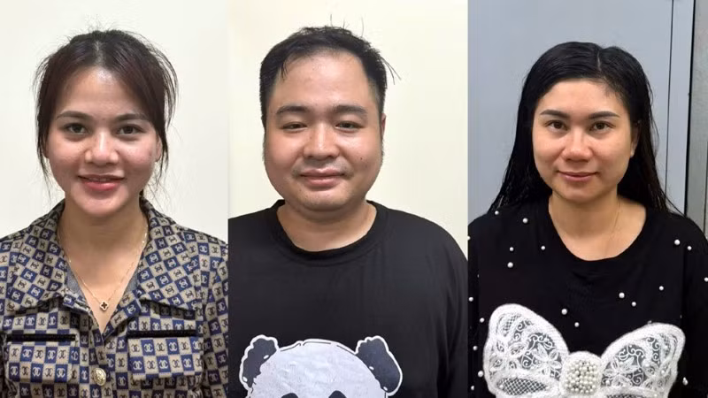 Các đối tượng cầm đầu.