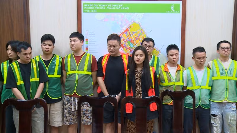 Các đối tượng quốc tịch nước ngoài lừa đảo, chiếm đoạt tài sản.