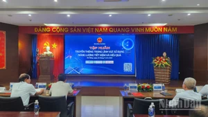Quang cảnh hội nghị Tập huấn truyền thông trong lĩnh vực sử dụng năng lượng tiết kiệm và hiệu quả.