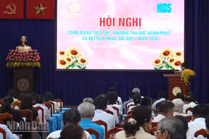 Quang cảnh hội nghị.