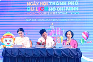 Ban tổ chức thông tin về Ngày hội Du lịch lần thứ 22. (Ảnh: Ban tổ chức)