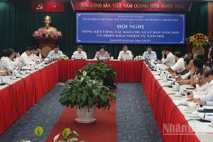 Quang cảnh hội nghị. (Ảnh: LINH BẢO)