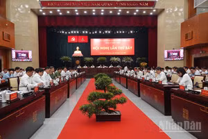 Quang cảnh hội nghị. (Ảnh: LINH BẢO)