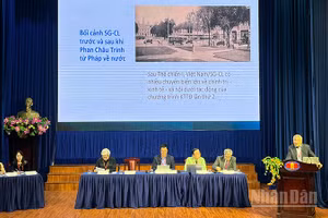 Quang cảnh buổi hội thảo. (Ảnh: LINH BẢO)