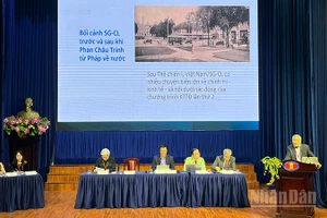 Quang cảnh buổi hội thảo. (Ảnh: LINH BẢO)