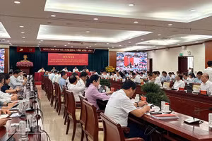 Quang cảnh hội nghị. (Ảnh: HOÀNG TUYẾT)