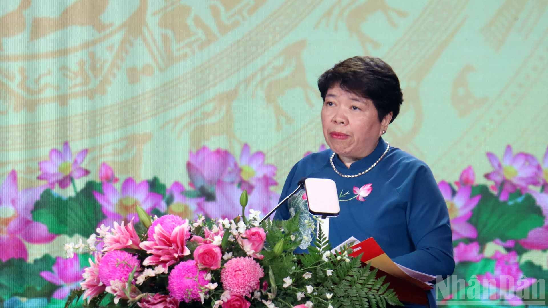 Đồng chí Nguyễn Thúy Anh công bố các nghị quyết, quyết định của Trung ương về công tác nhân sự của tỉnh Lâm Đồng mới. ndo_br_23.jpg