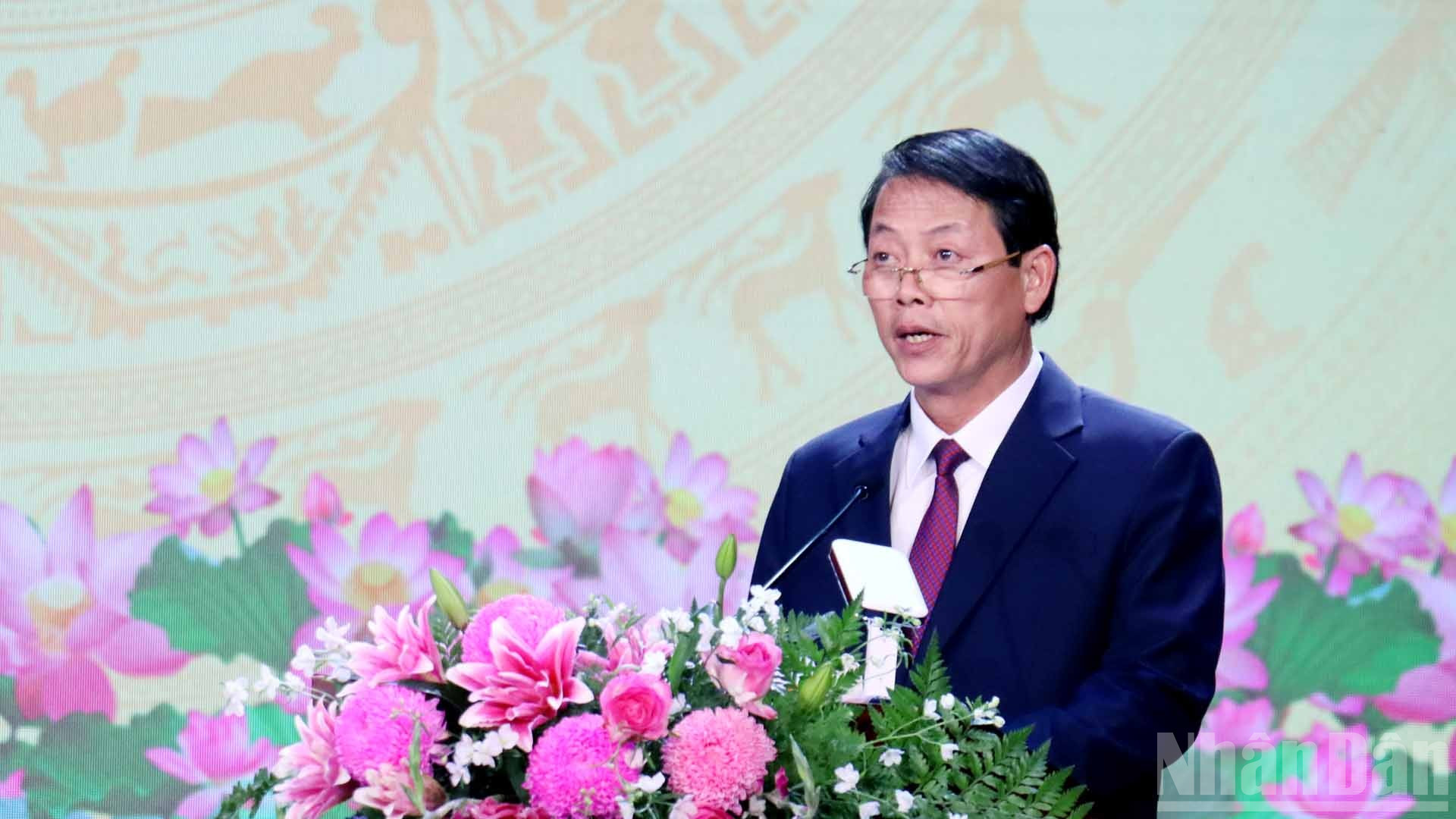 Đồng chí Nguyễn Hồng Pháp bày tỏ sự quyết tâm và tinh thần trách nhiệm trước một giai đoạn phát triển mới. ndo_br_18.jpg