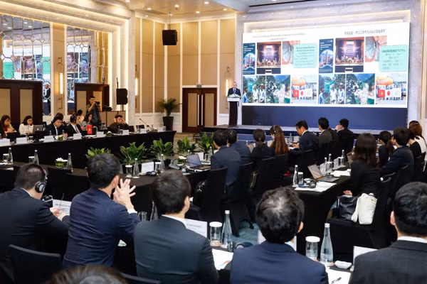 Hội thảo cấp cao về ODA thế hệ mới “Khoản vay Chương trình cho chuyển đổi xanh hướng tới tăng trưởng xanh và tăng cường khả năng ứng phó với biến đổi khí hậu”do Cơ quan Hợp tác quốc tế Nhật Bản (JICA) phối hợp Bộ Tài chính Việt Nam tổ chức vào sáng 18/3/2026 tại Hà Nội.