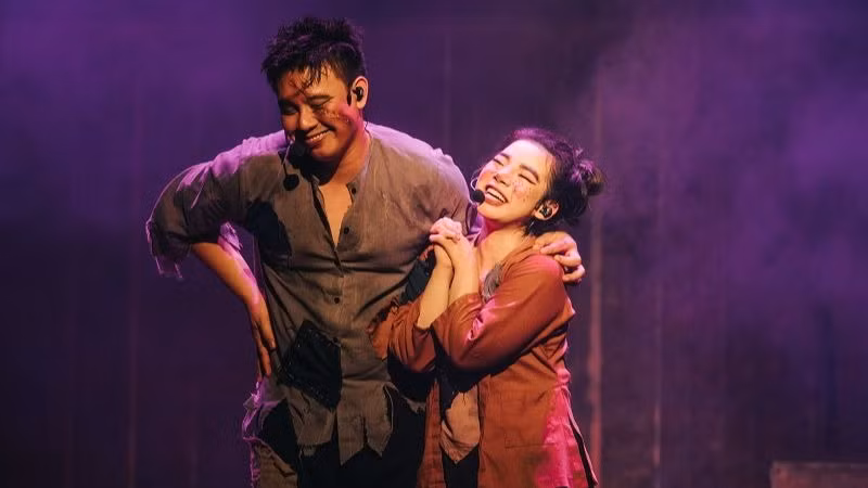 "Giấc mơ Chí Phèo” khai thác câu chuyện quen thuộc nhưng đầy sáng tạo bằng ngôn ngữ nhạc kịch. (Ảnh: Ekip sản xuất)