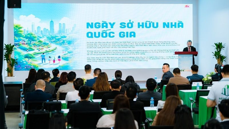 Họp báo giới thiệu sự kiện “Ngày sở hữu nhà quốc gia 2025”. (Ảnh: Ban tổ chức)